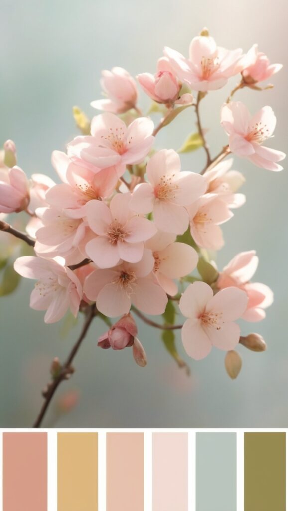 spring fashion trends, trendy color palettes, pastel clothing options, chic color combination, seasonal style inspiration