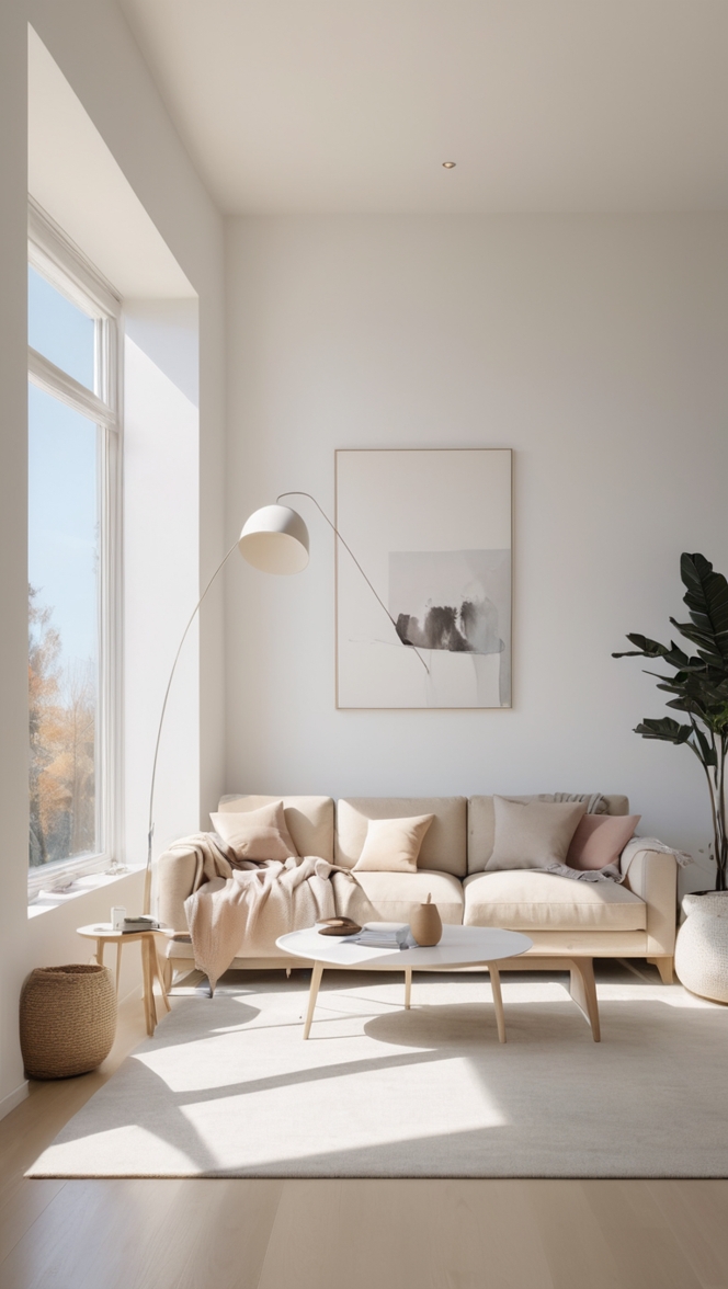 minimalist home decor, modern minimalist living room, Scandinavian interior design, minimalist furniture, minimalist design ideas 