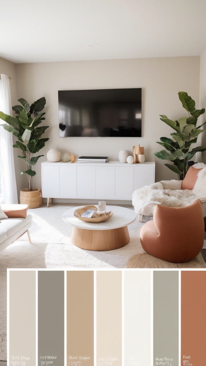 living room design, interior decoration, home decor, modern furniture , Scandinavian style