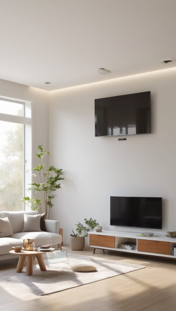 living room design, interior decoration, home decor, modern furniture , Scandinavian style