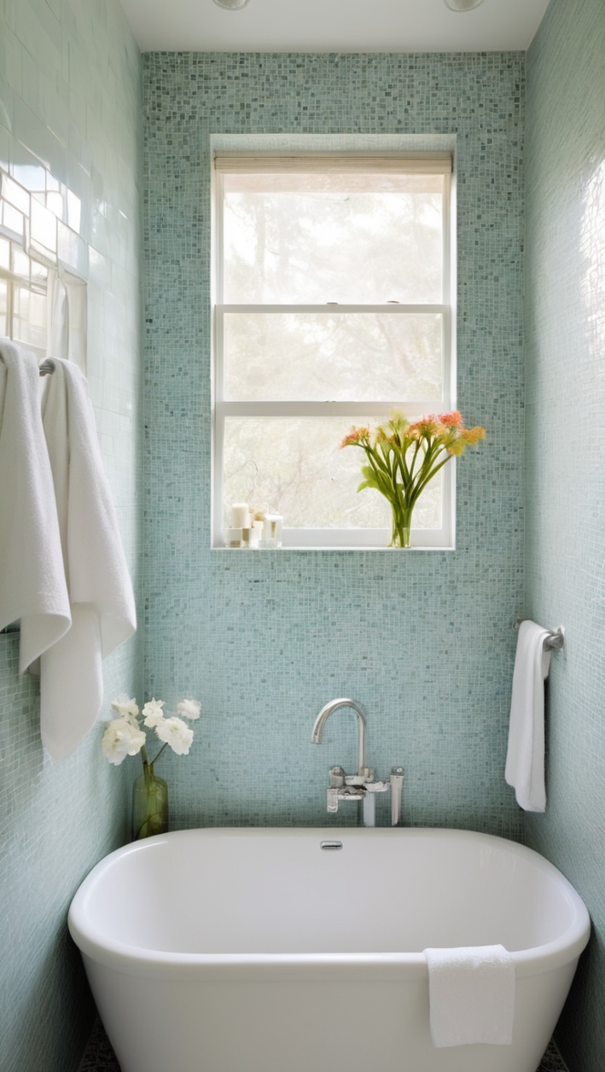 mosaic wall tiles, mosaic floor tiles, bathroom mosaic tile ideas, mosaic shower tiles, glass mosaic tiles 