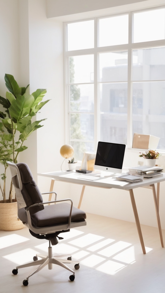 home office design, small office spaces, home office setup, office organization, productive workspace 