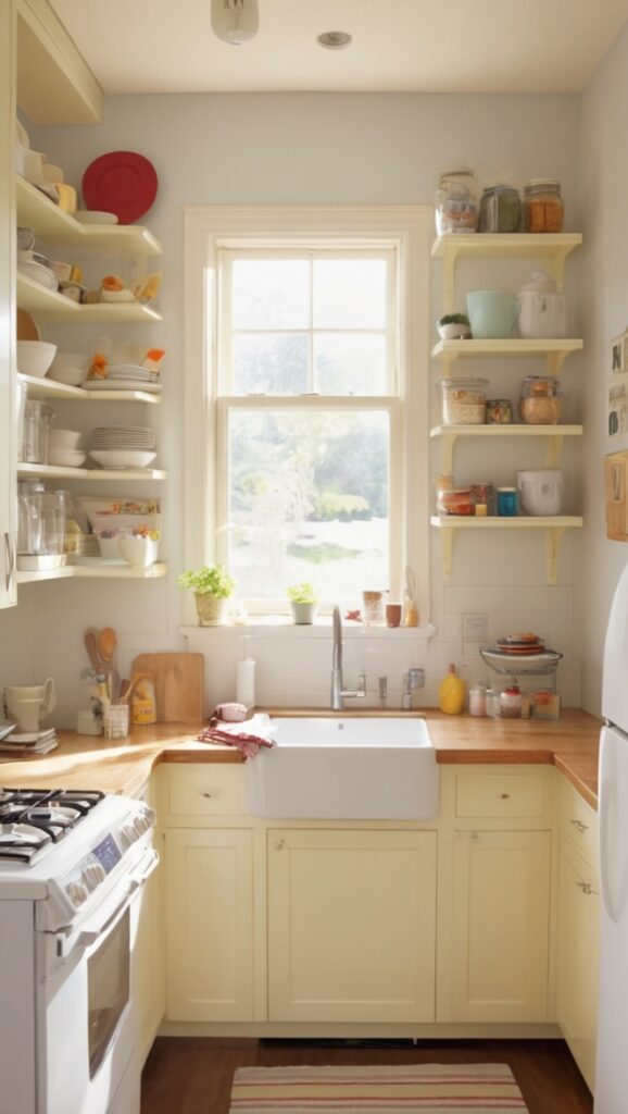 kitchen organization tips, pantry organization ideas, small space kitchen storage, declutter kitchen counter, cabinet organization hacks