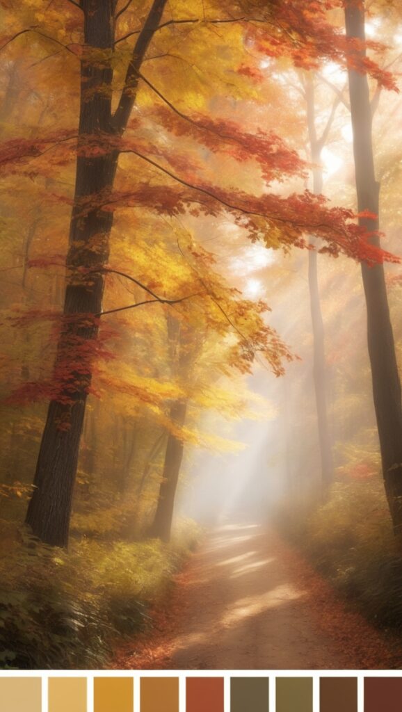 autumn color schemes, autumn color palette, fall color palette, autumn color combinations, autumn color trends