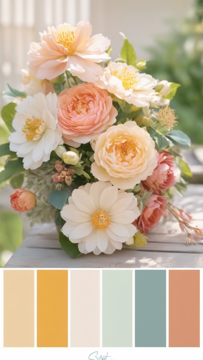 summer makeup colors, summer fashion trends, warm weather wardrobe, vibrant color scheme, seasonal color analysis