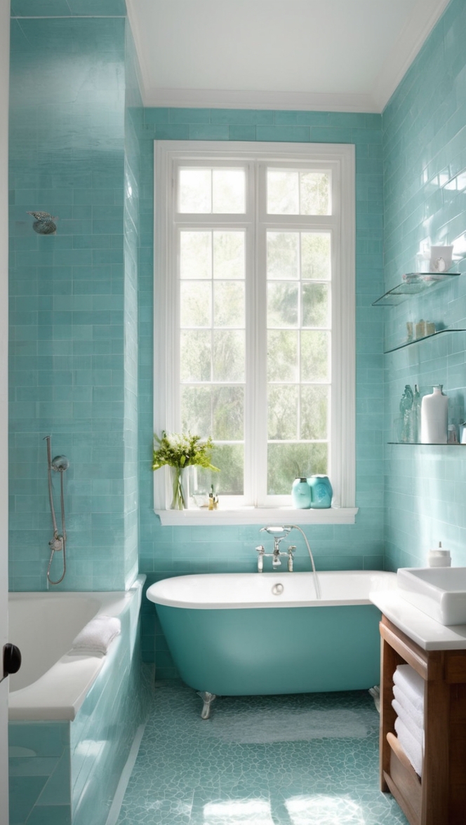 turquoise glass tiles, turquoise mosaic tiles, turquoise subway tiles, turquoise ceramic tiles, turquoise marble tiles 