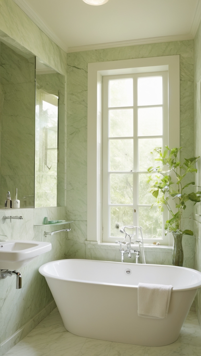 green marble tiles, green marble countertops, green marble flooring, green marble vanity, green marble shower 