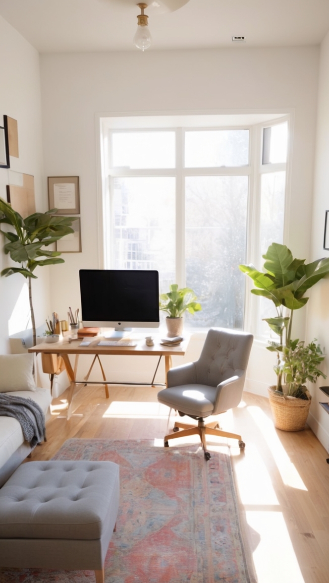 home office decor, comfortable office chair, ergonomic office furniture, adjustable standing desk, office organization 