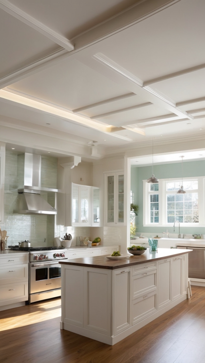 modern luxury kitchen design, luxury kitchen ceiling, modern kitchen ceiling design, luxury kitchen design ideas, modern luxury ceiling design 