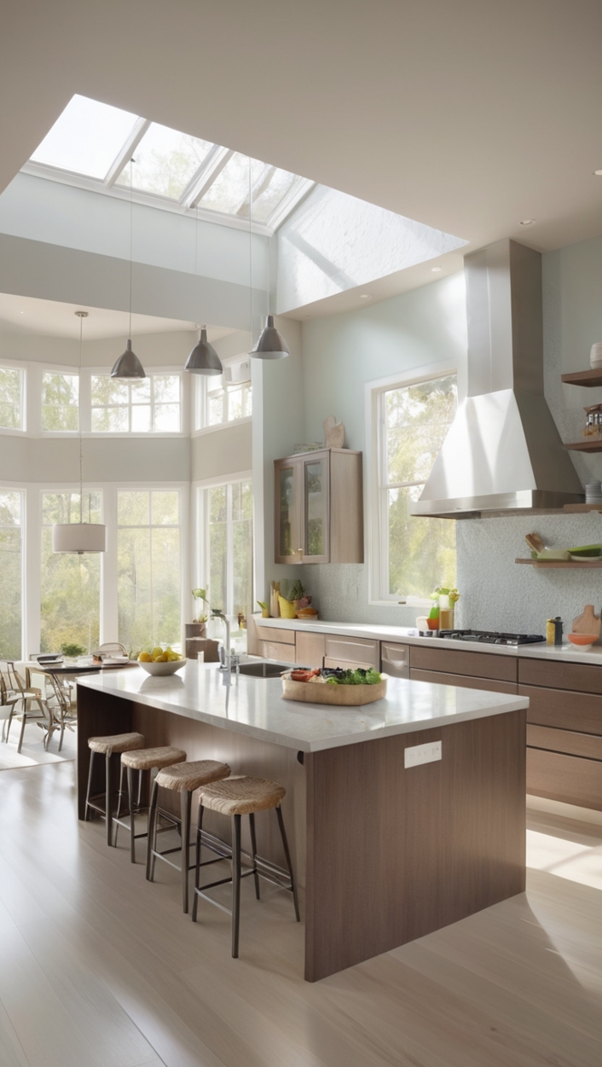 modern kitchen design, open concept kitchen design, contemporary kitchen design, stylish kitchen renovation, luxury kitchen remodeling 