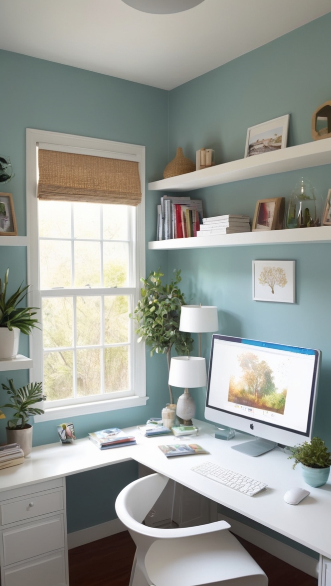 dual monitor setup, home office setup, productivity increase, work from home, desk organization