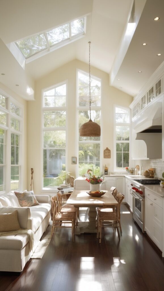 open floor plan living room, kitchen and living room design, open concept kitchen, modern open concept living room, open space living room