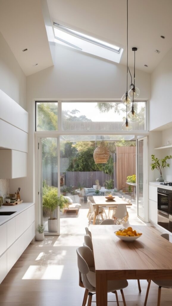 open plan kitchen design, kitchen dining room ideas, living dining kitchen, modern open plan kitchen, contemporary open plan living