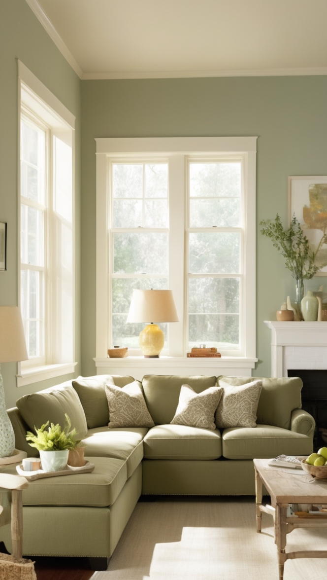 sage green sofa, green sofa, living room sofa, sage sofa, elegant sofa