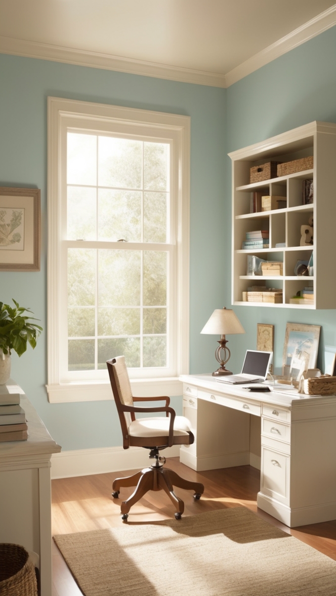 small office desk, ergonomic chair, storage solutions, compact desk, standing desk