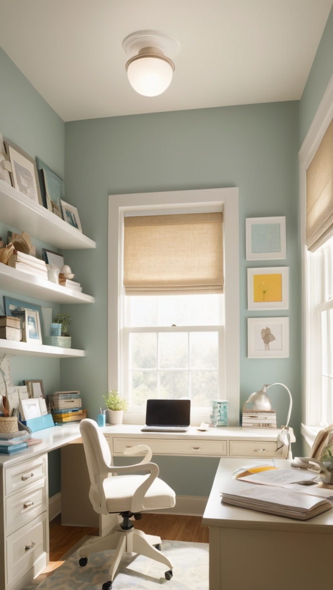 home office organization, efficient storage solutions, office storage ideas, space-saving storage solutions, DIY home office storage