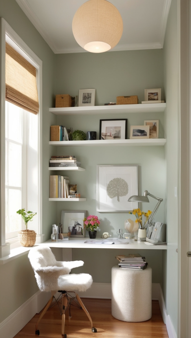 small office design, office space organization, home office setup, spare room decor, home workspace ideas 