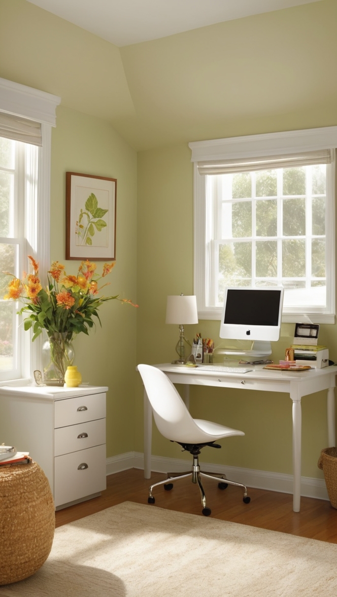office furniture, workspace organization, office decor, small office design, home office setup
