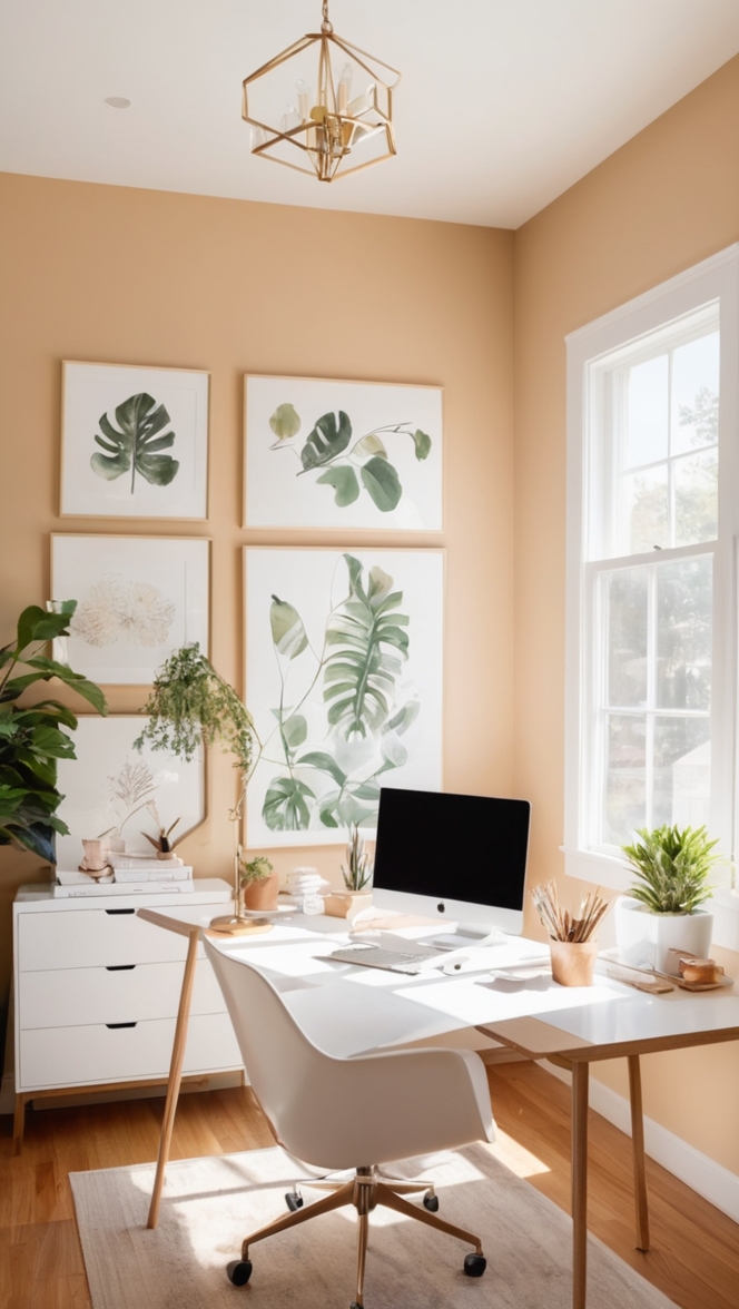 work from home setup, home office design, remote work space, telecommuting office, virtual office solutions 