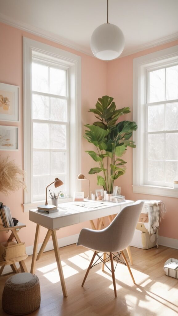 home decor, interior design, home office furniture, office organization, stylish workstation