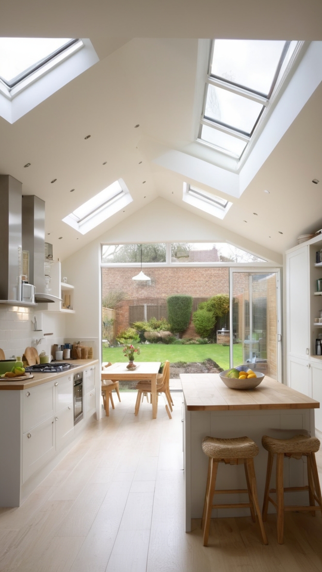 kitchen extension cost, open plan kitchen design, home extension ideas, kitchen remodeling ideas, modern kitchen extensions 