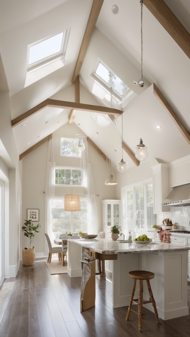 open plan kitchen design, kitchen renovation ideas, kitchen layout options, kitchen space organization, modern kitchen concept