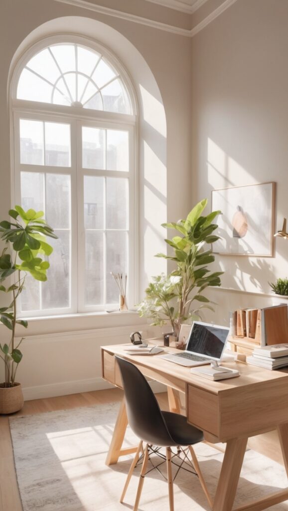 light academia interior design, vintage home office decor, elegant workspace ideas, sophisticated study room, classic office accessories