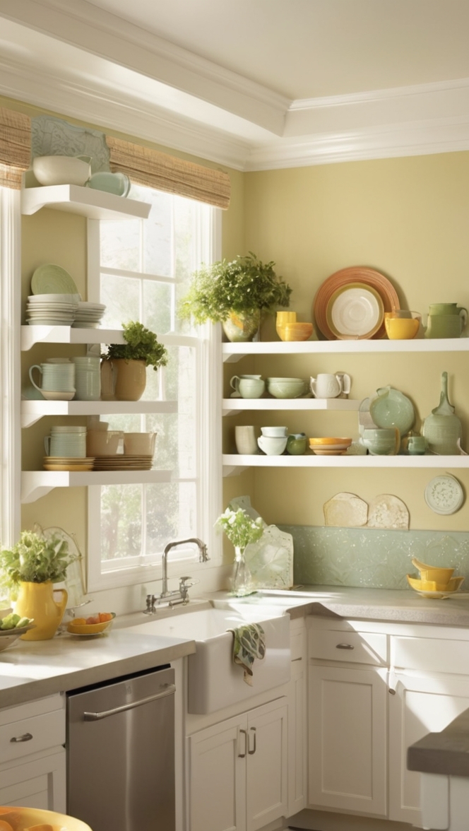 kitchen shelving ideas, kitchen shelving decor, modern kitchen shelving, industrial kitchen shelving, floating kitchen shelves