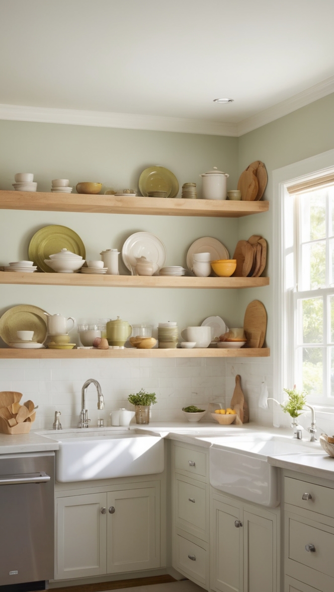 kitchen shelving ideas, kitchen shelving decor, modern kitchen shelving, industrial kitchen shelving, floating kitchen shelves 