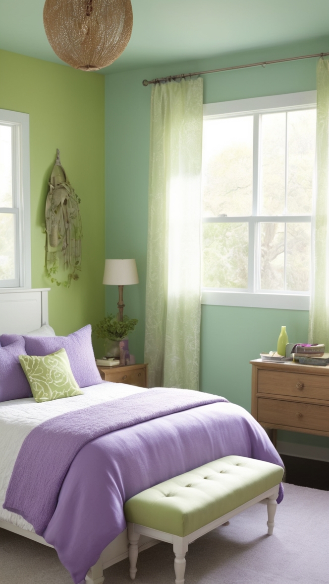 purple and green bedroom decor, purple and green bedroom ideas, purple and green bedroom accessories, purple and green bedroom design, purple and green bedroom color scheme