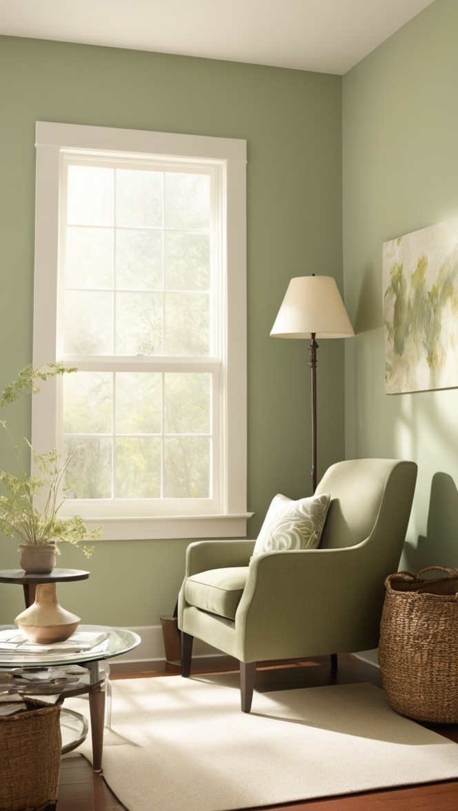 sage green paint, sage green decor, sage green furniture, sage green curtains, sage green accessories