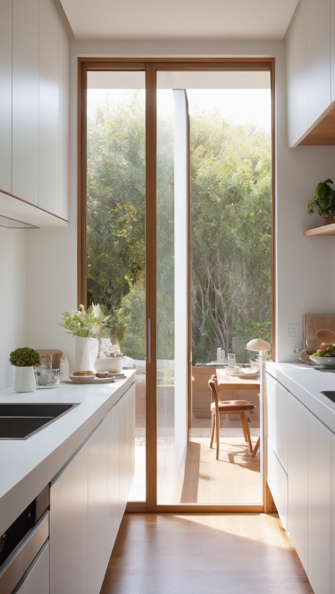 kitchen design, sliding door, modern kitchen, kitchen renovation, kitchen remodel 