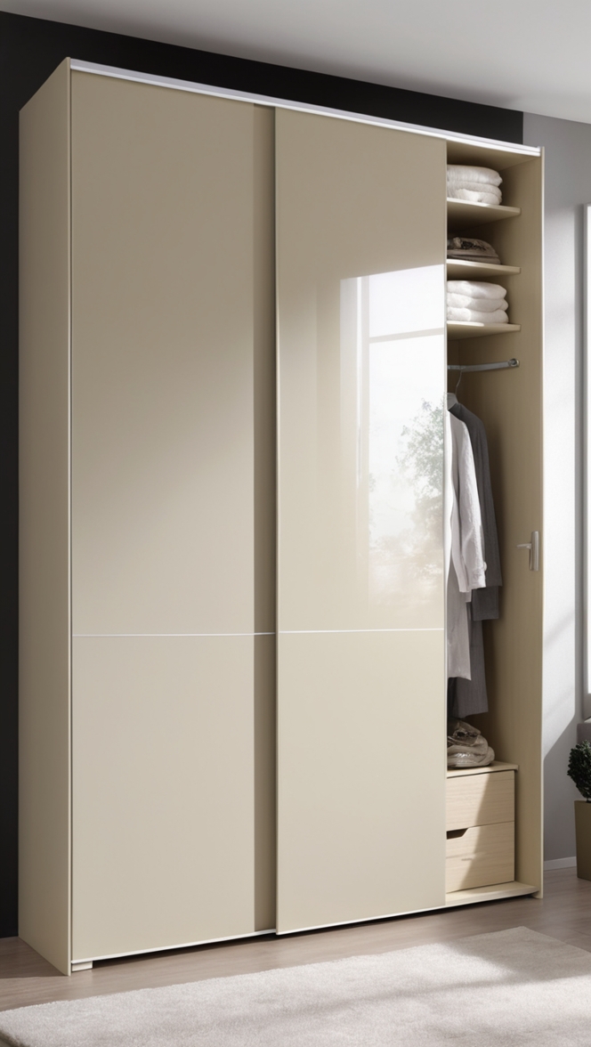 sliding wardrobe, laminate design, 2 door, wardrobe design, closet organization 