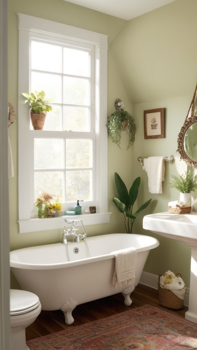 small bathroom renovation, boho bathroom decor, small bathroom design, bohemian bathroom ideas, small bathroom makeover 