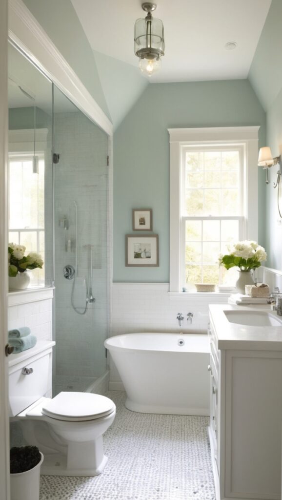 bathroom renovation ideas, modern small bathroom design, small bathroom remodel ideas, small bathroom makeovers, compact bathroom design