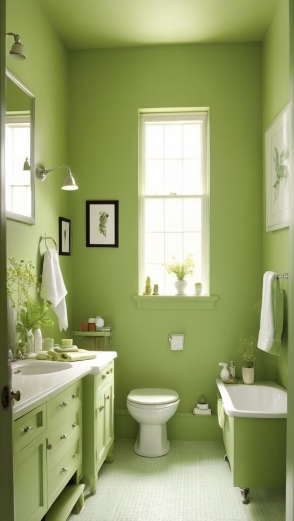 small bathroom renovation, spa bathroom design, modern small bathroom, green bathroom decor, luxury bathroom ideas