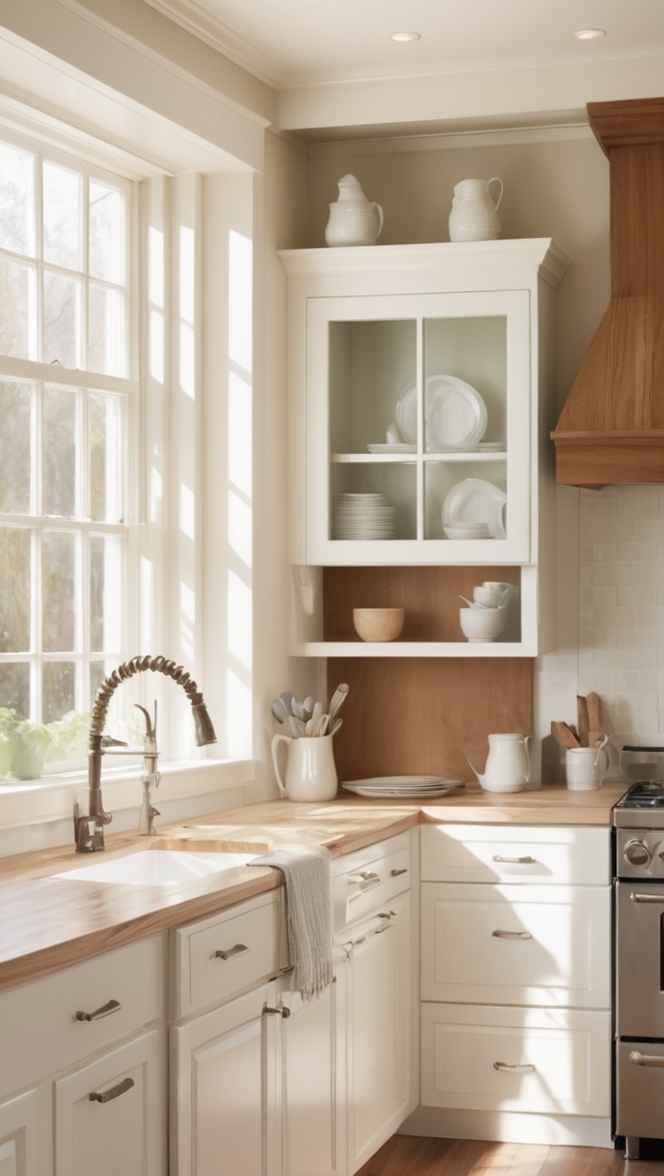 white kitchen cabinets, wood flooring, kitchen remodel, modern kitchen design, farmhouse kitchen