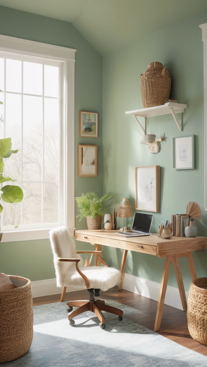 witch home decor, dark academia office, gothic workspace, mystical office design, bohemian witch aesthetics