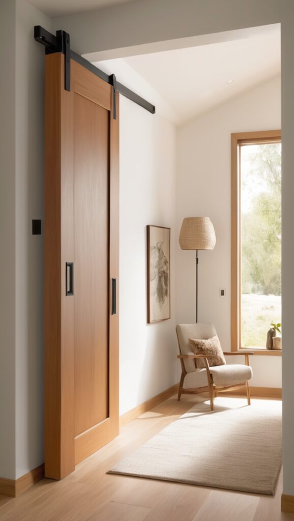 wooden sliding door, modern door design, sliding door design, wood door design, contemporary sliding door