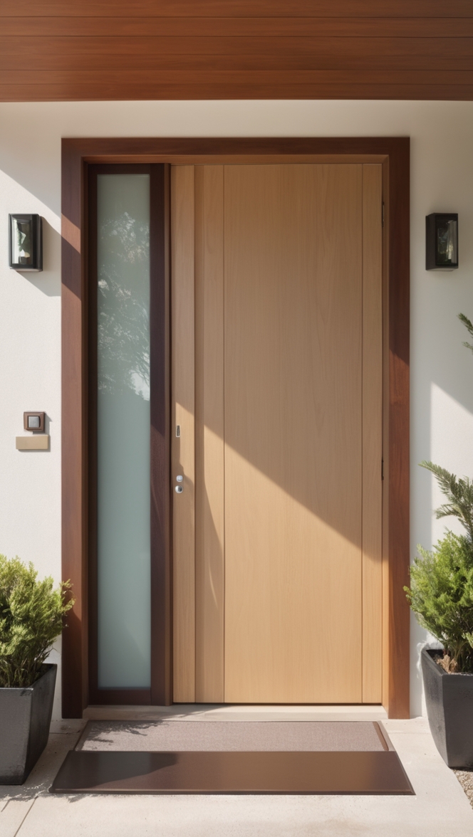 safety door design, wooden entrance door, security front door, custom wood door, solid wood entry door 