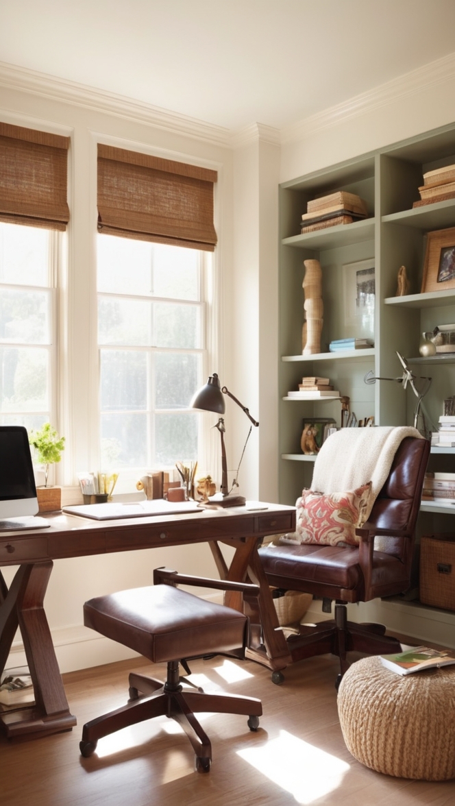 small office design, home office setup, masculine office decor, office organization ideas, modern home office 